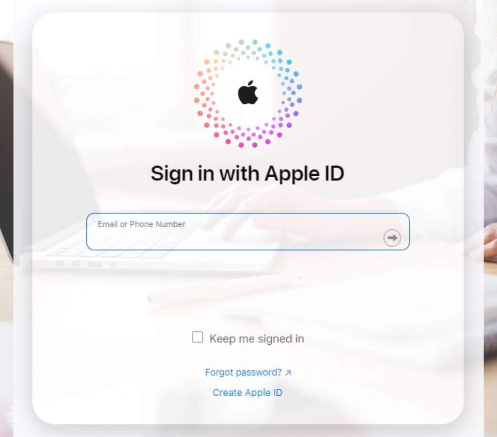 Accessing iCloud Email on a web browser