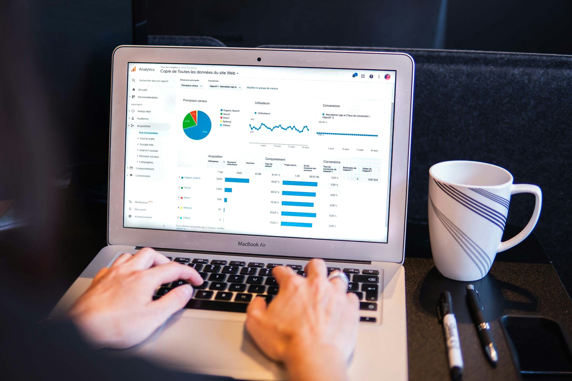 Visual representation of A/B testing email subject lines for optimization