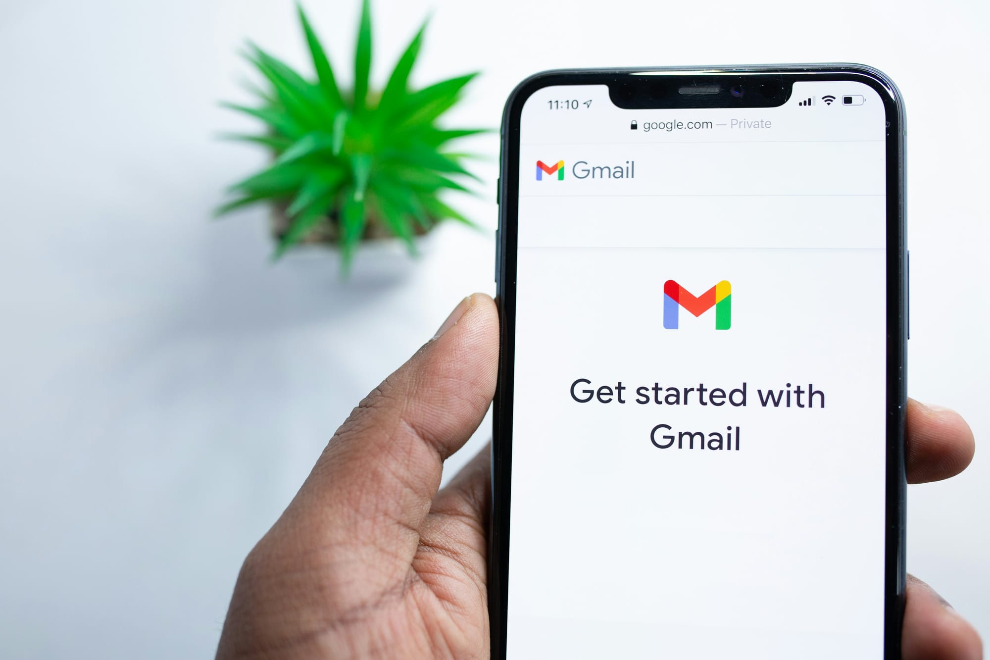 sign up in gmail app