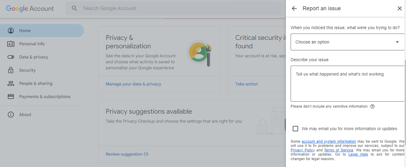 process of accessing a Google Workspace account to recover deleted emails