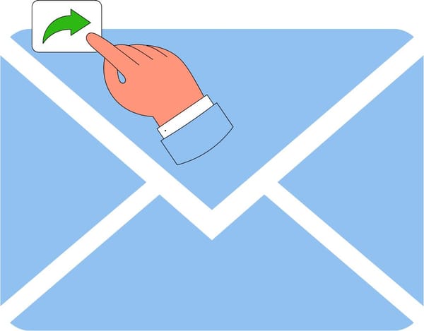 Forward email illustration