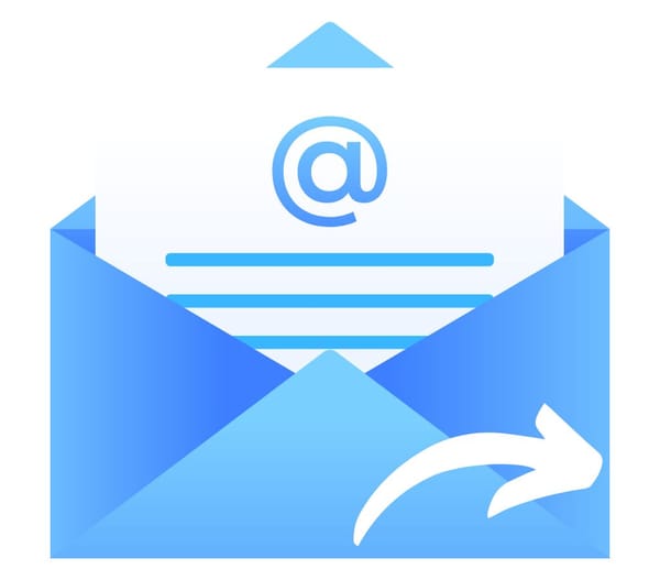 Forward email illustration