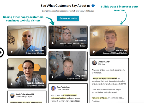 Famewall Review: Easily Add Reviews to Your Website Without Code